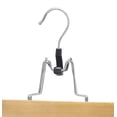 thumbnail image 3 of Colgador de ropa Whitmor, madera, grado A, pinza holgada, paquete de 5, 3 of 4