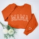 thumbnail image 2 of Penkiiy Mama Sweatshirt de manga larga Cheer Mom Shirt para Béisbol Fútbol Fútbol Bailarín Danza Sport Suéter Top S Naranja, 2 of 9