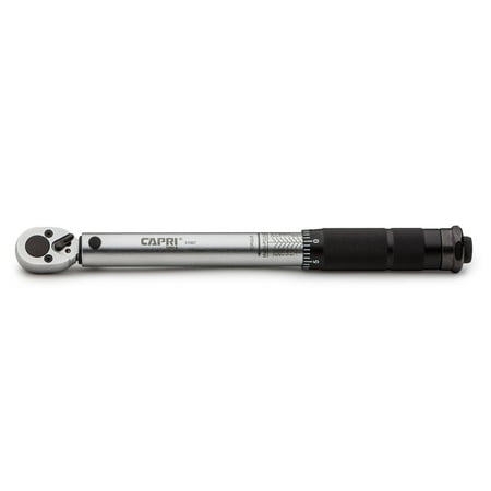 Capri Tools 31007 20-245 Inch Pound Torque Wrench, 1/4