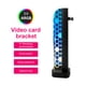 thumbnail image 1 of Q22 Soporte GPU Altura ajustable 5V 3 pines ARGB Soporte de tarjeta de video para PC portátil Ndcxsfigh Para estrenar, 1 of 8
