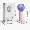thumbnail image 4 of UttpKLBx Portable Neck Fan Hands Free Bladeless Fan USB Personal Desk Fan Portable Personal Air Conditioner, Small Outdoor Air Conditioner (Purple), 4 of 9