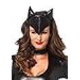 thumbnail image 2 of Leg Avenue Women's Feline Femme Fatale Mask Costume Accessory Black One Size, 2 of 3