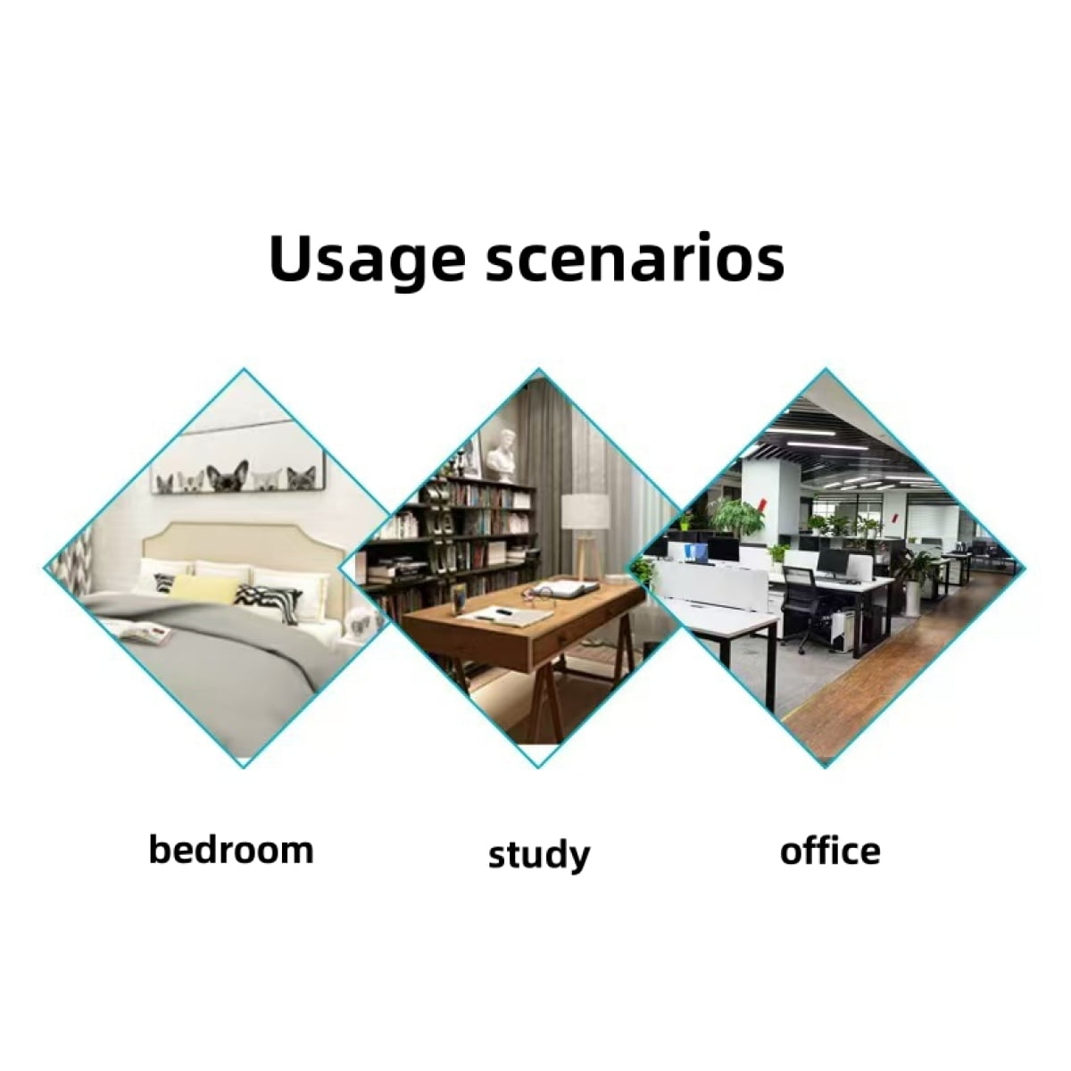 UPGRADED Overbed Bedside Desk Mobile Rolling Laptop Stand Tilting Overbed Table with Wheels Height Adjustable Tray Bedside Table for Laptop Bed Sofa Walnut