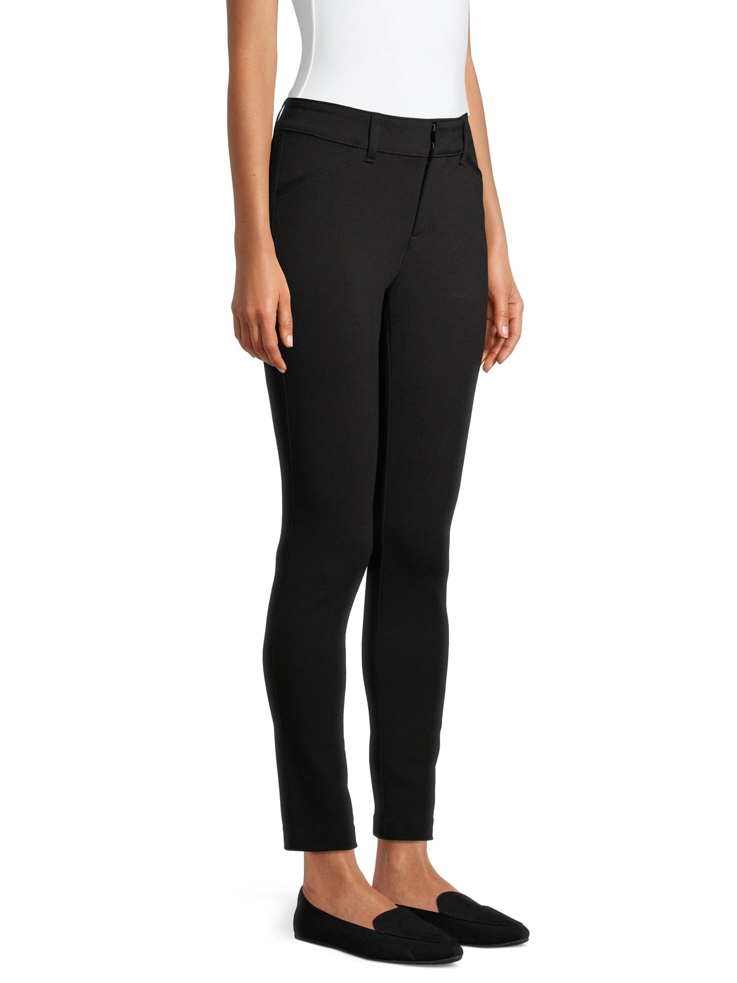 Time and Tru Women's Slim Ponte Pants