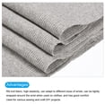 thumbnail image 3 of Uxcell Elastic Cuffs Ribbed Trims Cotton Fabric Knit Rib Stretch Tape Cuff Sleeve Waistband for Sewing Light Grey 39"x6", 3 of 5
