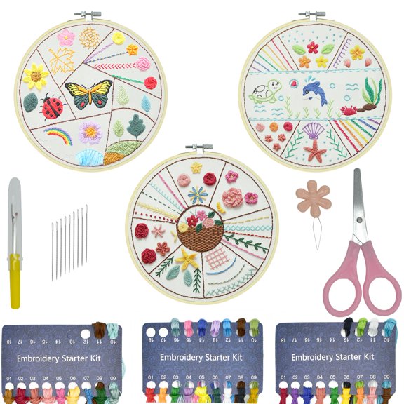 Aunt Martha's SR38 Farmer's Market - Hand Stitch Embroidery Transfer ...