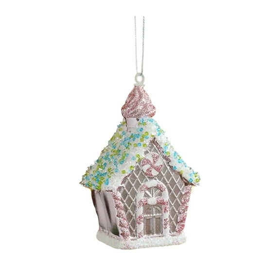 Christmas Lollipop Ornaments Cute Glitter Candy for Christmas Tree Hanging Decorations Hanging Candy Cane Christmas Tree Décor, Christmas Ornaments Crafts, Árbol de Navidad Decoración