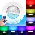 thumbnail image 2 of Rgb Luz Subacuática Para Piscina Multicolor 12V 24W Con Control Remoto Rgb Iluminación Exterior De Acero Inoxidable O Plástico Lámpara Subacuática Impermeable 24 Led Eigraketly HA025509-00, 2 of 6