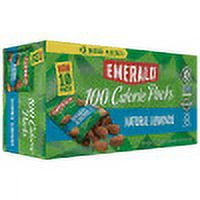 Emerald Nuts, Natural Almonds 100 Calorie Pack, 0.62 Oz, 10 Ct