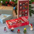 thumbnail image 3 of Mini Adornos Navideños De Resina, Juego De 24 - Decoraciones Navideñas Rústicas - Pequeños Adornos Para Árboles De Navidad En Miniatura - Papá Noel, Muñeco De Nieve, Ángel De Jengibre - ¡Pequeñas Deco, 3 of 5