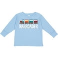 thumbnail image 3 of Inktastic Railroader Train Hobby Boys or Girls Long Sleeve Toddler T-Shirt, 3 of 5