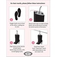 thumbnail image 5 of Boot Organizer: The Boot Rack Garment & Boot Storage- Fits in Most Closets (The Boot Rack with 6 Silver Hangers), 5 of 5