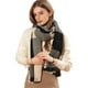 thumbnail image 1 of Bufanda cálida tipo manta para mujer, bufanda para el cuello, bufanda de invierno, chal de tartán con borlas de gran tamaño, pashmina a cuadros acogedora, 1 of 5