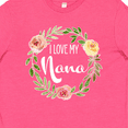 thumbnail image 4 of Inktastic I Love my Nana- flower circle Youth T-Shirt, 4 of 5