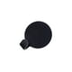 thumbnail image 2 of Ounissouiy Gancho Práctico soporte para colgar Instalación sencilla Soportes para ropa montados en la pared Accesorios de baño Amplia Almacenamiento y organización del hogar Negro, 2 of 6