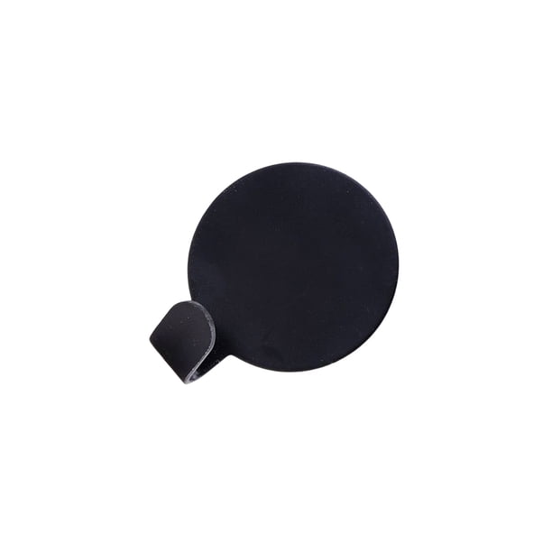 Cateissary Gancho autoadhesivo, práctico soporte colgante multiusos, soportes para ropa montados en la pared, accesorios de baño para el hogar Almacenamiento y organización del hogar Negro