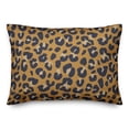thumbnail image 2 of Creative Products Gold Leopard 20 x 14 Spun Poly Pillow, 2 of 3