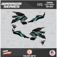 thumbnail image 2 of Kalair GFX Graphics Kit for Yamaha FZ-07 MT-07 (2021-2023) Warrior Series, 2 of 4