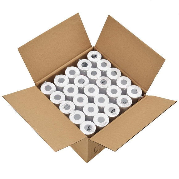 Papel térmico para recibos RyhamPaper 2,25" x 15,2 m, 100 rollos