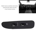 thumbnail image 3 of Veeki Right Window Switch Bezel, Front Right Passenger Side Window Switch Bezel High Hardness Switch Panel for 1500 2500 3500 Truck Cab-0521, 3 of 5