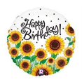 thumbnail image 3 of SUNFLOWERS Happy Birthday Balloons Decoration Supplies Summer Frozen 1st, 3 of 3