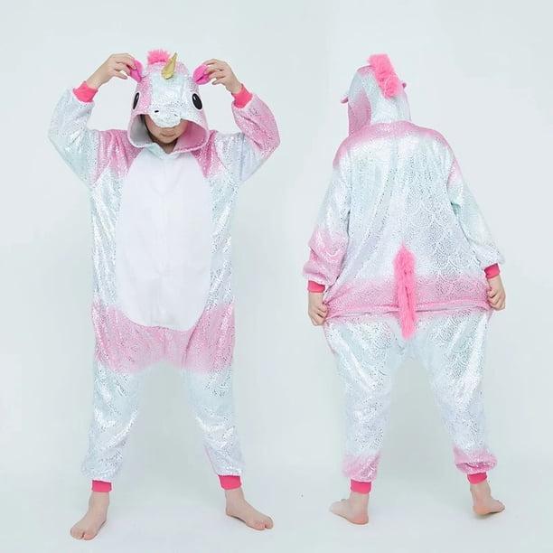 Pijamas de unicornios para niños y niñas, ropa de dormir de Animal, unicornio, Stitch, Licorne, monos, disfraz de Anime xuanjing unisex