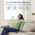 thumbnail image 4 of Shinco 10,000 BTU Portable Air Conditioner, Portable AC Unit with Built-in Cool, 4 of 11
