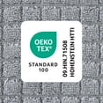 thumbnail image 6 of TOWN & COUNTRY EVERYDAY 4-Piece Textured Windowpane Washcloth Set, 13"x13", 100% Cotton, Plush & Absorbent 550GSM, Grey, 6 of 6
