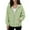 Light Green -ON19, variant on Dwellite Zip Up Hoodies Women 2025 Fall Winter Oversized Sweatshirs Casual Drawstring Pullover Tops Y2k Clothes Long Sleeve Jackets Army Green M
