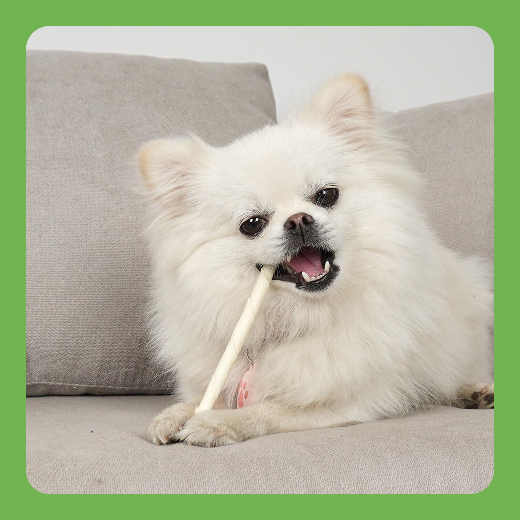 MON2SUN Rawhide Twist Sticks Small Dog Treats, 25.4 oz (120 Count),