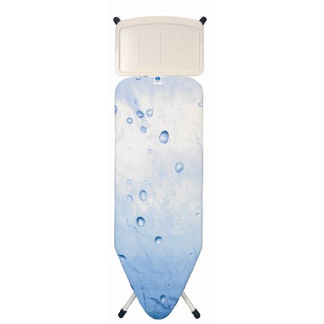 Brabantia Wide Solid Steam Unit Holder Ironing Board, Size: C, Ice Water