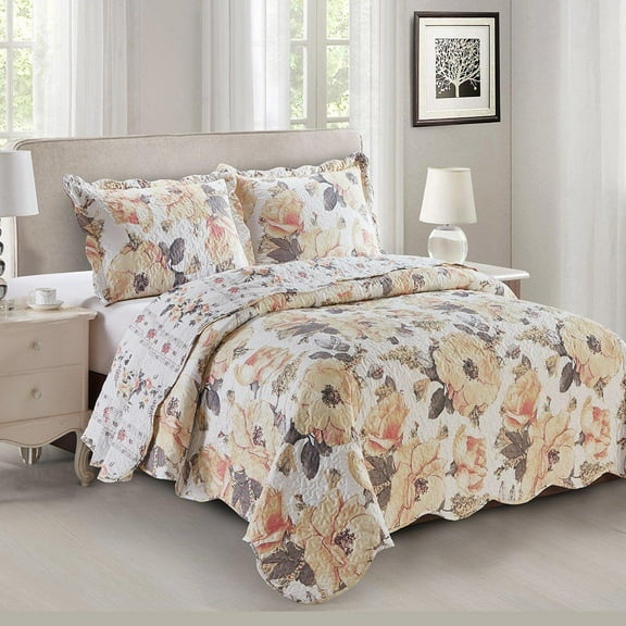 Deema Oversize Quilt Set / Bed Spread Set