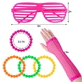 thumbnail image 3 of Set de accesorios de disfraz Miayon 6 en 1 de los 80 para niños de 4 a 12 años, 3 of 7
