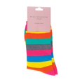 thumbnail image 2 of Miss Sparrow - Ladies Breathable Soft Novelty Bamboo Socks | Patterned Striped Polka Dot Socks, 2 of 2