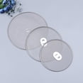 thumbnail image 6 of Raindrops  2 Pcs Splatter Guard Kitchen Oil Splash for Wall Skillet Griddles Silver, 6 of 8