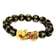 thumbnail image 1 of Pulsera de moda Sunnimix Obsidiana Pi Yao Aleación negro, 1 of 8