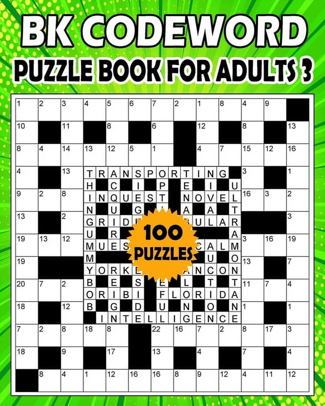 BK Codeword puzzle book for adults 1: Large print codebreaker puzzle book for adults & seniors - 100 Puzzle from (BK Bouchama), (Paperback) - Walmart.com bk-codeword-puzzle-book-for-adults-1-large-print-codebreaker-puzzle-book-for-adults-seniors-100-puzzle-from-bk-bouchama-paperback-walmart-com