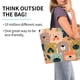 thumbnail image 2 of Balery Colorful Dogs Bolsa Tote Estilo Estético con Cremalleras, Bolsa de Hombro, Bolsa de Compras Grande y Plegable, 2 of 8