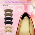 thumbnail image 4 of Accesorios de calzado Jumpingount Plantillas antidesgaste Adhesivo antiabrasión caqui AP010538-03, 4 of 6