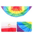 thumbnail image 5 of Gay Pride Rainbow Fan Flag Rainbow LGBT Banner LGBT Pride Party Decoration, 5 of 5