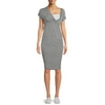 thumbnail image 3 of Oh! Mamma Maternity Women's Wrap Nursing Dress (Women's and Women's Plus), 3 of 5
