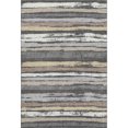 thumbnail image 2 of Addison Rugs Mayfield Premium Machine Washable Transitional Stripes Charcoal Rectangle Rug, 10' x 14', 2 of 6