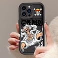 thumbnail image 3 of O-one p-pieces Luffys Anime para Apple iPhone 15 14 13 12 11 XS XR X 8 7 Pro Max Plus Pro funda de teléfono de escalera de ojo suave a prueba de golpes, 3 of 5