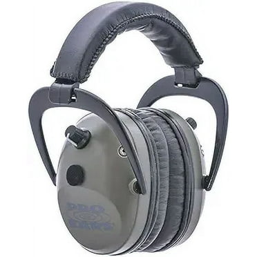 Pro Ears Pro Tac SC Gold Low Profile Low Weight NRR 25 Hearing Protectors, Green