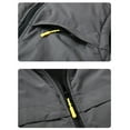 thumbnail image 5 of Lmnyox Men's Reversible Vest Zip Up Stand Collar Sleeveless Vest Jacket with Pocket Winter Vest Outerwear, 5 of 8