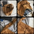 thumbnail image 4 of Bolsa Messenger De Lenzo Bolsa De Caracol Hobo De Gran Capacidad Con Múltiples Bolsas De Bolsas Casuals Bolso De Hombro, 4 of 8