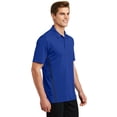 thumbnail image 4 of Sport-Tek Contrast PosiCharge Tough Polo-XL (True Royal/ Black), 4 of 6