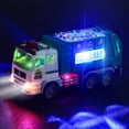 thumbnail image 4 of JoyStone LED Garbage Truck Toy with Openable Cover for Bump & Go Mode, 360° Universal Wheels, Lights & Sounds, Interactive Trash Truck for Kids Ages 3+, Perfect Birthday Gift, 4 of 11