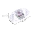 thumbnail image 2 of Uxcell AC 250V 2A Rotary Cord Switch Clear for Table Lamp 2 Pack, 2 of 5
