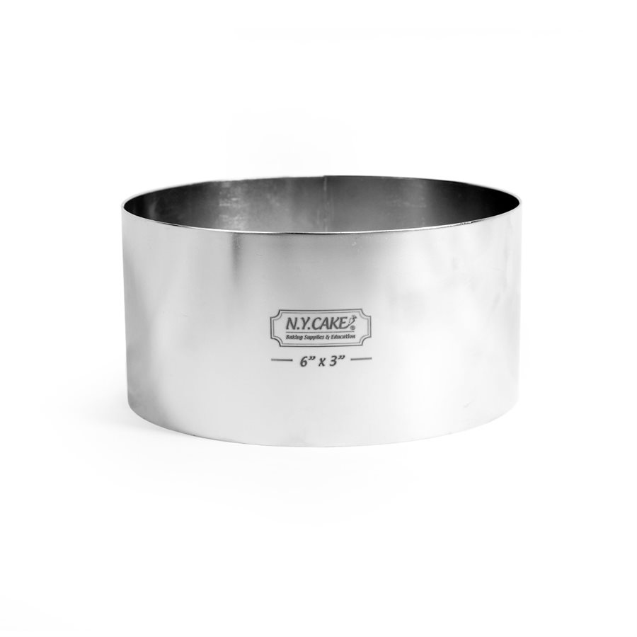 NY Cake Round Cake Ring 6 x 3